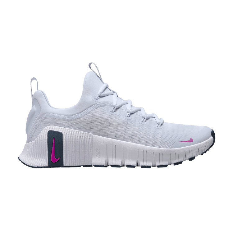 Nike Wmns Free Metcon 6 'Football Grey Hot Fuchsia' FJ7126 004