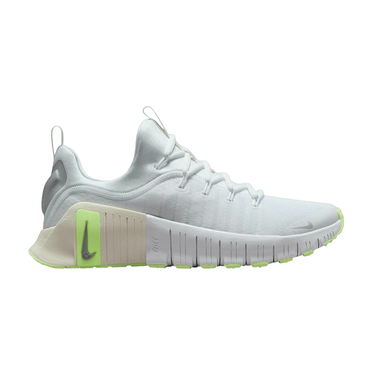 Nike Wmns Free Metcon 6 'White Metallic Silver' FJ7126 108