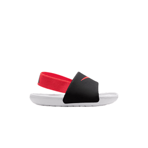 Nike Kawa Slides TD 'Black White Bright Crimson'