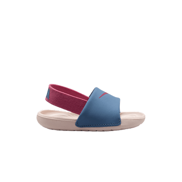 Nike Kawa Slides TD 'Work Blue Chalk Peony'