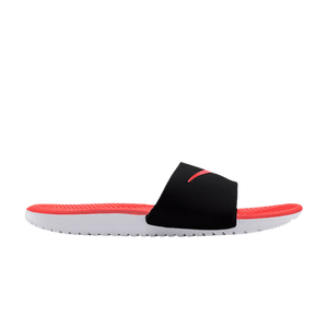 Nike Kawa Slide GS PS 'Bright Crimson Black'