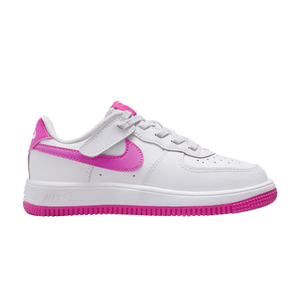 Nike Force 1 Low EasyOn PS 'White Laser Fuchsia'