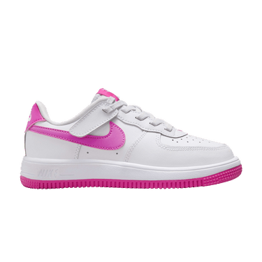 Nike Force 1 Low EasyOn PS 'White Laser Fuchsia'