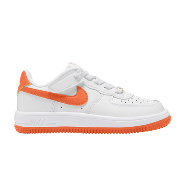 Nike Force 1 Low EasyOn PS 'White Safety Orange'
