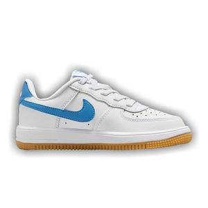 Nike Force 1 Low EasyOn PS 'White Blue Beyond Gum'