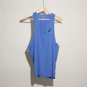 Nike AeroSwift Dri-FIT ADV Running Singlet 'Comet Blue/Black'