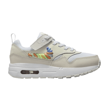 Nike Air Max 1 SE EasyOn PS 'Rainbow Lace Swoosh'