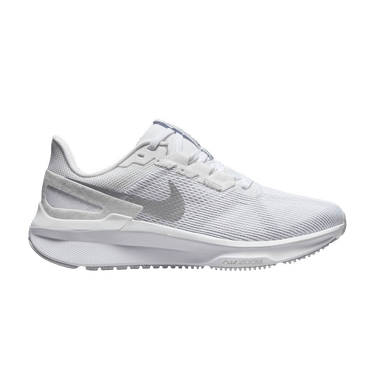 Nike Wmns Air Zoom Structure 25 Wide 'White Metallic Silver'