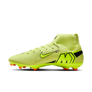 Nike Mercurial Superfly 10 Academy MG High-Top 'Limelight Hyper Crimson'
