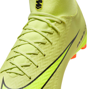 Nike Mercurial Superfly 10 Academy MG High-Top 'Limelight Hyper Crimson'