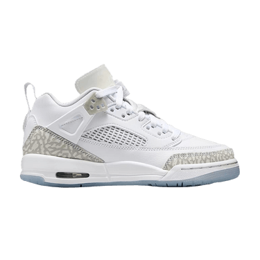 Air Jordan Spizike Low GS 'White Neutral Grey Barely Blue'