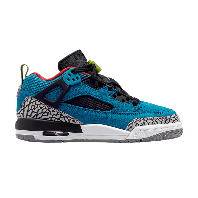 Air Jordan Jordan Spizike Low GS 'Neo Turquoise Light Crimson Cosmic Fuchsia Vivid Green' FQ3950 402