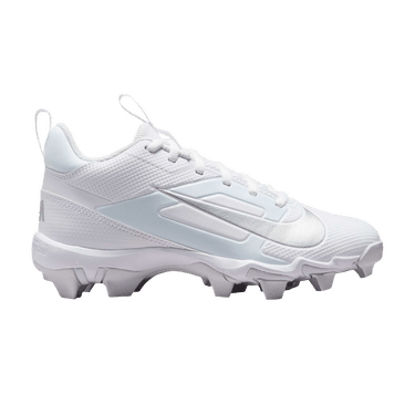 Nike Alpha Menace 4 Shark GS 'White Metallic Silver'