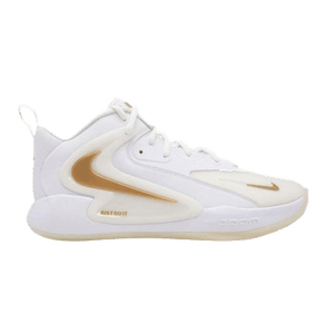Nike Air Zoom HyperSet 2 IC 'White Metallic Gold'
