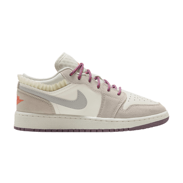 Air Jordan 1 Low GS 'Sail Violet Dust'