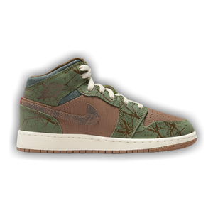 Air Jordan 1 Mid GS 'Treeline'