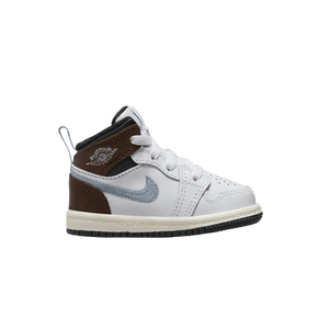 Air Jordan 1 Mid TD 'White Black Sail Blue Grey'