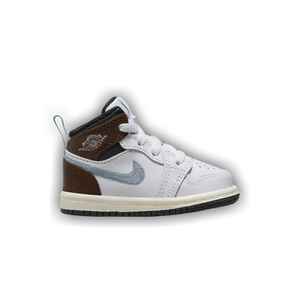 Air Jordan 1 Mid TD 'White Black Sail Blue Grey'