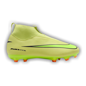 Nike Jr. Mercurial Superfly 10 Academy GS 'Limelight/Hyper Crimson/Volt'