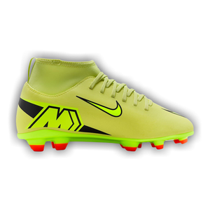 Nike Zoom Mercurial Superfly 10 Club MG GS 'Limelight Hyper Crimson'