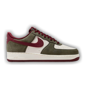 Nike Air Force 1 '07 LV8 'Cargo Khaki Dark Team Red'