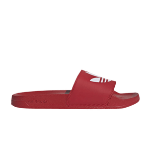 adidas Adilette Lite Slides 'Trefoil Logo - Scarlet'