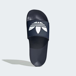 Adidas Adilette Lite Slides 'Trefoil Logo - Collegiate Navy'