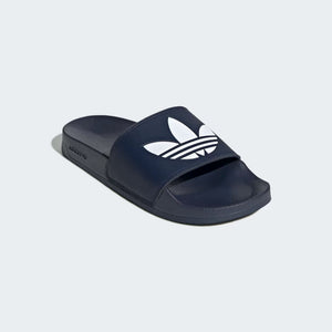 Adidas Adilette Lite Slides 'Trefoil Logo - Collegiate Navy'