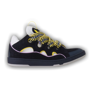 Lanvin Curb Sneaker 'Navy Blue Light Purple'
