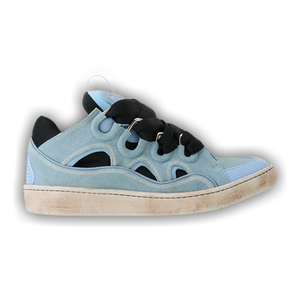Lanvin Curb Sneaker 'Blue Amber'