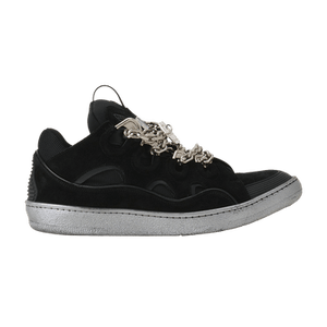 Lanvin Curb Sneaker 'Black Silver'