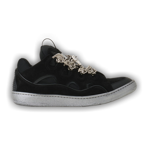 Lanvin Curb Sneaker 'Black Silver'