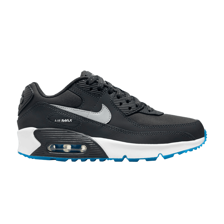 Nike Air Max 90 GS 'Reflective Swoosh - Anthracite Industrial Blue' FV0361 001