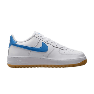 Nike Air Force 1 GS 'White Blue Beyond Gum'