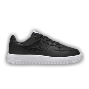 Nike Force 1 Low LV8 EasyOn PS 'Black Croc'