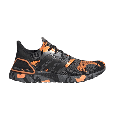 Adidas UltraBoost 20 'Geometric Pack - Black Signal Orange'