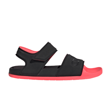 Adidas Wmns Adilette Sandal 'Black Signal Pink'