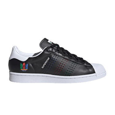 Adidas Superstar 'Colorful Trefoil - Core Black'