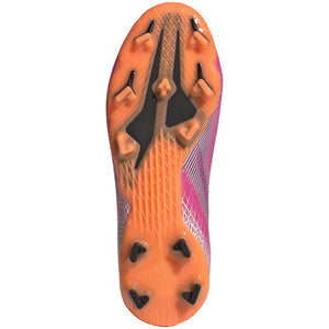 Adidas X Ghosted+ Laceless FG J 'Shock Pink'