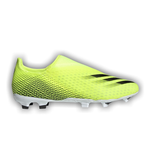 Adidas X Ghosted.3 Laceless FG 'Solar Yellow'