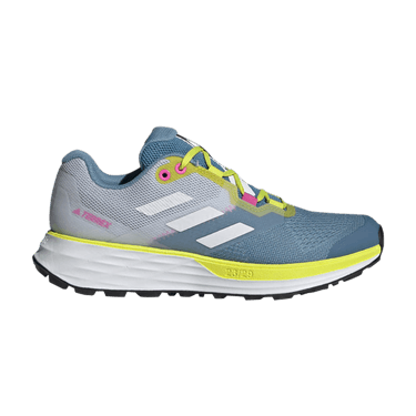 Adidas Wmns Terrex Two Flow Trail 'Hazy Blue Acid Yellow'