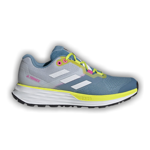 Adidas Wmns Terrex Two Flow Trail 'Hazy Blue Acid Yellow'