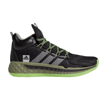Adidas Pro Boost Mid 'Black Legacy Green'