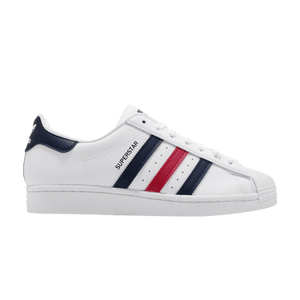 Adidas Superstar 'White Scarlet'