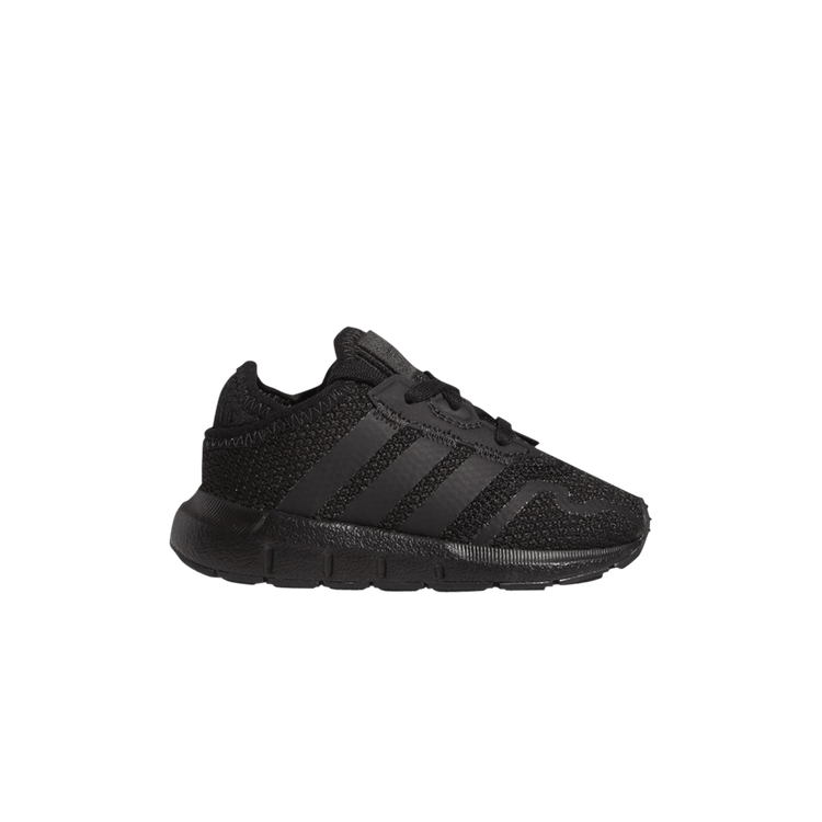 Adidas Swift Run X Infant 'Triple Black' FY2187