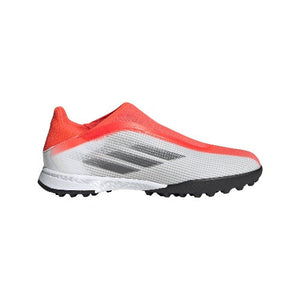 Adidas X Speedflow.3 Laceless TF J 'White Solar Red'