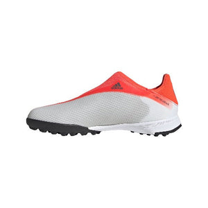 Adidas X Speedflow.3 Laceless TF J 'White Solar Red'