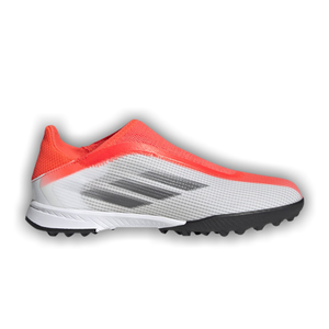 Adidas X Speedflow.3 Laceless TF J 'White Solar Red'
