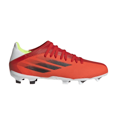 Adidas X Speedflow.3 FG J 'Solar Red'