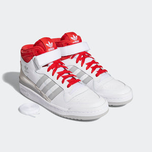 adidas Forum Mid 'White Scarlet'